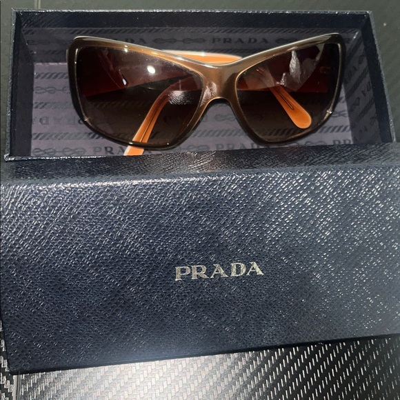 Prada Tortoise Shell Sunglasses - Picture 8 of 10